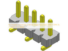 Reihe Pin Header Connectors 3.96mm einzelner SMT-TYP 1 *2 PIN To 1*24PIN H=3.18MM