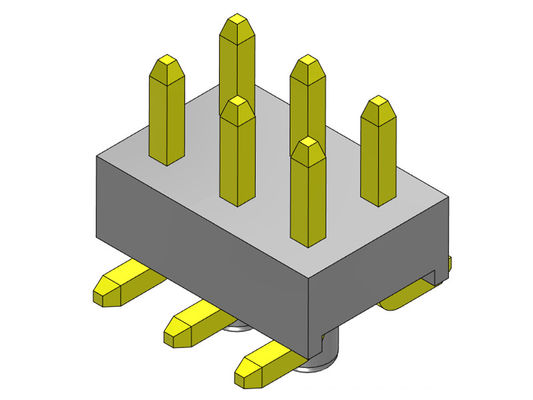 2.00mm Doppel-SMT ART PWB-Titel-Verbindungsstück 1*2 PIN To 1*40PIN