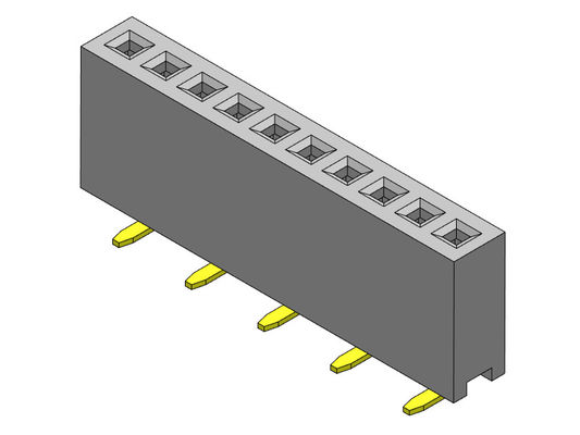 Weiblicher Reihe SMT-Typ 1 *2 PIN To 1*40PIN H=4.30mm des Titel-Verbindungsstück-1.27mm einzelner