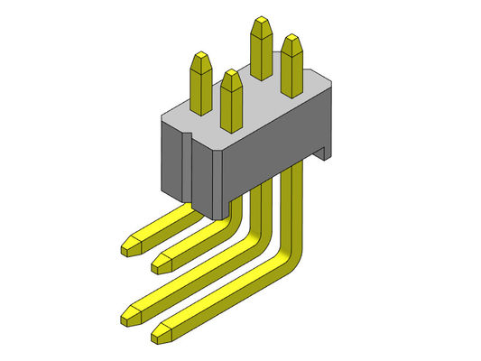 1.27*2.54mm Pin Female Header Connector Dual Reihe VORMONTIERTES 2*2 PIN To 2*50PIN