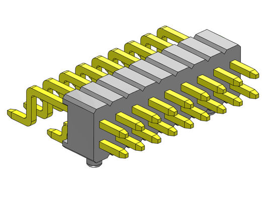 1.27mm Universal-Pin Connectors Dual Row VORMONTIERTES 1*2 PIN To 1*33PIN SQ0.40mm