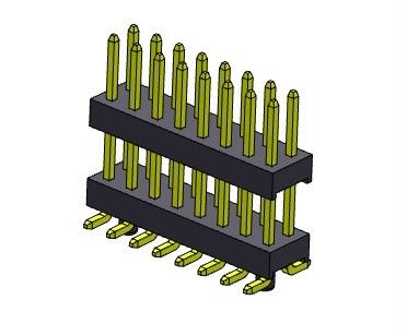 REIHEN Pin Header Connectors 2.54mm Doppelsmt-ART mit Klammern 2*2 PIN To 2*40PIN