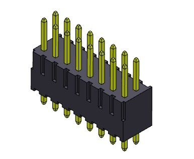 REIHE Pin Header Connectors 2.54mm Doppelbad-ART - 2 *2 PIN To 2*40PIN H=7.40MM