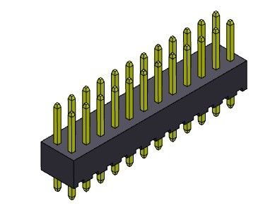 REIHE Pin Header Connectors 2.54mm Doppelbad-ART - 2 *2 PIN To 2*40PIN H=4.3MM