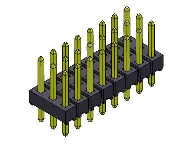 Reihe Pin Header Connectors 2.54mm dreifache BAD-ART 3*2 PIN To 3*40PIN H=2.54MM
