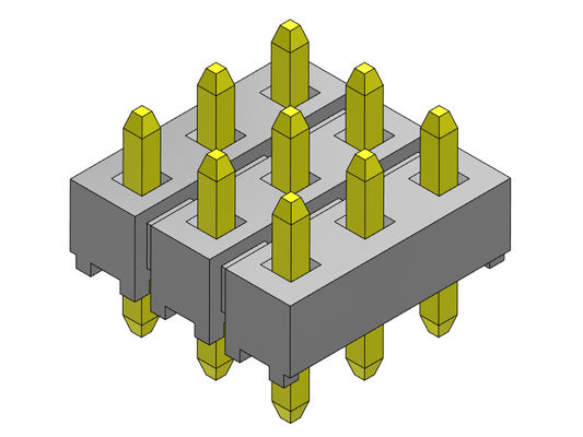 Reihe Pin Header Connectors 2.54mm dreifache BAD-ART 3*2 PIN To 3*40PIN H=2.54MM