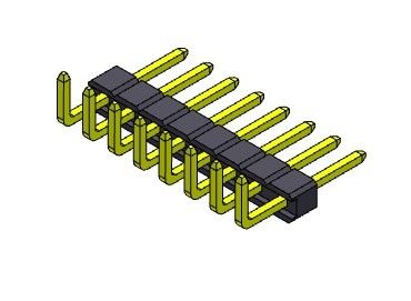 Einzelne Reihe Pin Header Connectors 2.54mm VORMONTIERTER TYP 1 *2 PIN To 1*40PIN H=2.54MM