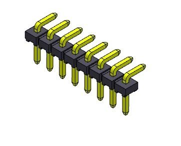 Einzelne Reihe Pin Header Connectors 2.54mm VORMONTIERTER TYP 1 *2 PIN To 1*40PIN H=2.54MM H=1.5MM