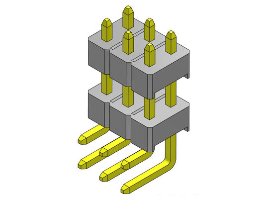 Doppelreihe Pin Header Connectors 2.54mm VORMONTIERTE ART - 2 *2 PIN To 2*40PIN H=2.54MM
