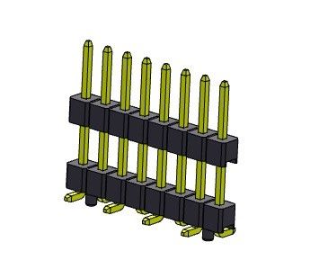 REIHEN Pin Header Connectors 2.54mm Doppelsmt-ART mit Klammern 1*2 PIN To 1*40PIN H=2.54MM