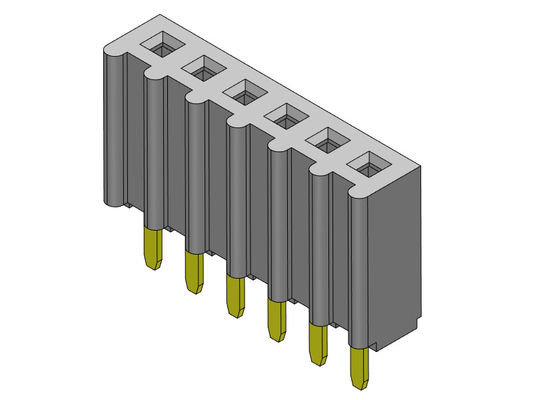 Weiblicher Reihen-Bad TYP 1 *2 PIN To 1*40PIN H=8.50mm des Titel-Verbindungsstück-2.54mm einzelner