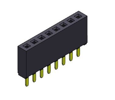 Weiblicher Reihen-Bad TYP 1 *2 PIN To 1*40PIN H=8.50mm des Titel-Verbindungsstück-2.54mm einzelner