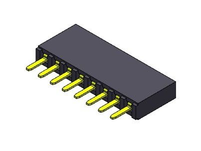 Weiblicher Reihen-Bad TYP 1 *2 PIN To 1*40PIN H=8.50mm des Titel-Verbindungsstück-2.54mm einzelner