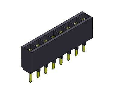 Weiblicher Reihen-Bad TYP 1 *2 PIN To 1*40PIN H=6.80mm des Titel-Verbindungsstück-2.54mm einzelner