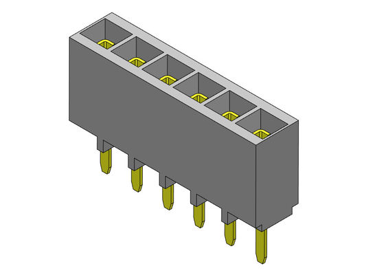 Weiblicher Reihen-Bad TYP 1 *2 PIN To 1*40PIN H=6.80mm des Titel-Verbindungsstück-2.54mm einzelner