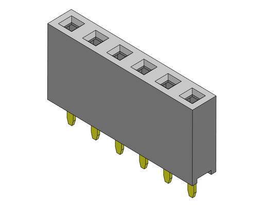 Weiblicher Reihen-Bad TYP 1 *2 PIN To 1*40PIN H=7.10mm des Titel-Verbindungsstück-2.54mm einzelner