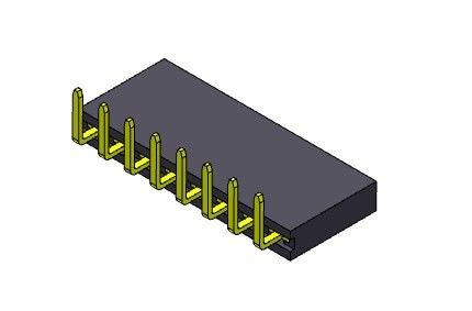 Weiblicher rechtwinkliger Bad TYP 1 *2 PIN To 1*40PIN H=8.50mm des Titel-Verbindungsstück-2.54mm