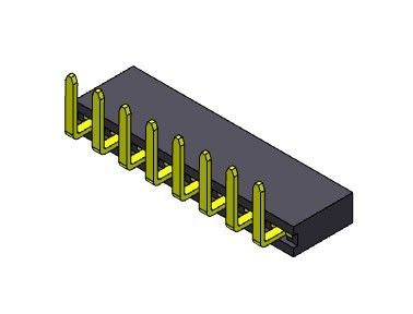 Weiblicher rechtwinkliger Bad TYP 1 *2 PIN To 1*40PIN H=5.70mm des Titel-Verbindungsstück-2.54mm