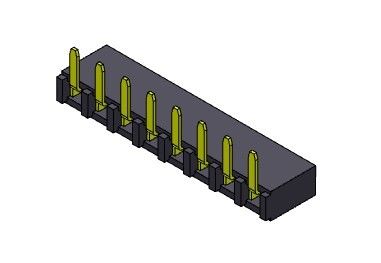 Weiblicher rechtwinkliger Bad TYP 1 *2 PIN To 1*40PIN H=5.00mm des Titel-Verbindungsstück-2.54mm