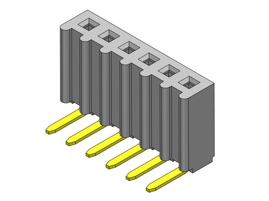 2.54mm rechtwinkliger PWB-Titel-Verbindungsstück-Pin Header Female Dip-TYP 1 *2 PIN To 1*40PIN