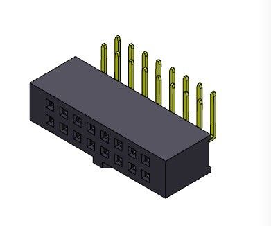 Doppelreihe VORMONTIERTE ART weibliches Pin Connector 2,54 Millimeter 2*2 PIN To 2*40PIN H=8.50mm