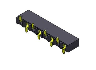 Weiblicher Reihe SMT-TYP 1 *2 PIN To 1*40PIN H=5.00mm des Titel-Verbindungsstück-2.54mm einzelner