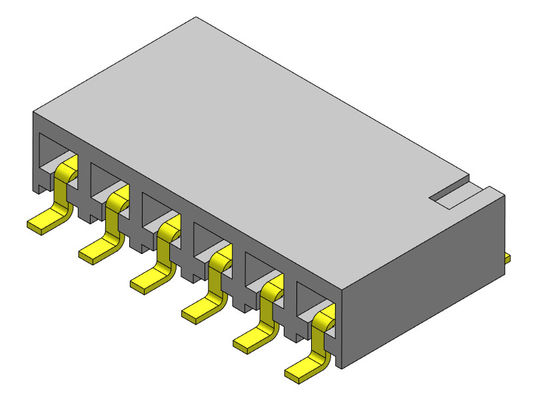Weiblicher Reihen-Eintritt SMT-TYP 1 *2 PIN To 1*40PIN H=3.40mm des Titel-Verbindungsstück-2.54mm einzelner