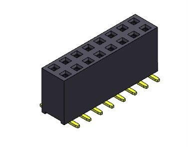 SMT SCHREIBEN Leiterplatte-Titel-Verbindungsstücken 2.54mm 2*2 PIN To 2*40PIN H=8.50mm