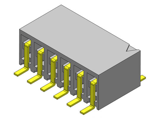 2.54mm PWB-Titel-Verbindungsstück-Doppelreihen-Eintritts-Oberflächenberg-Verbindungsstück 2*2 PIN To 2*40PIN