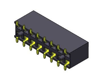 Weibliche reihe SMT-ART des Titel-Verbindungsstück-2.54mm Doppel- 2 *2 PIN To 2*40PIN H=7.10mm