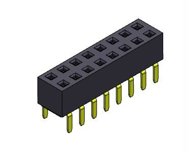 Weibliche Doppelreihen-Doppeleintritt ART des Titel-Verbindungsstück-2.54mm - 2 *2 PIN To 2*40PIN H=5.00mm