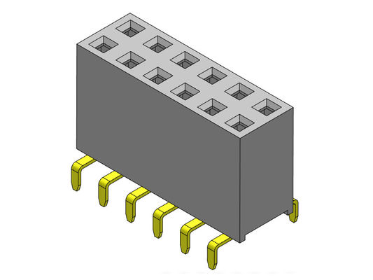 2.54mm Doppelreihen-Doppeleintritt Pin Female Header Connector 2*2 PIN To 2*40PIN