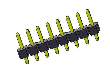 Reihen-Bad TYP 1 *2 PIN To 1*24PIN H=3.18MM Pin Header Connectors 3.96mm einzelner