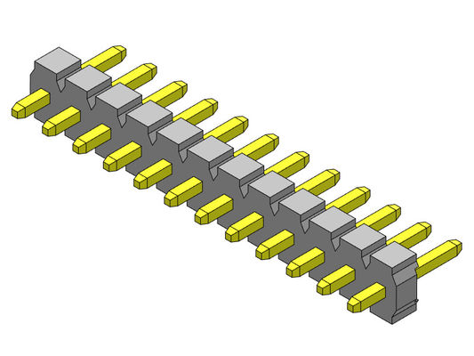 Reihen-Bad TYP 1 *2 PIN To 1*24PIN H=3.18MM Pin Header Connectors 3.96mm einzelner