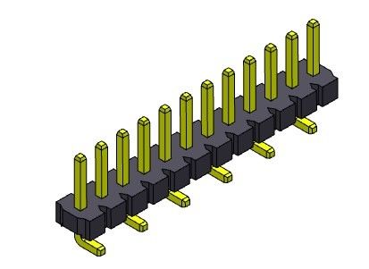Reihe Pin Header Connectors 3.96mm einzelner SMT-TYP 1 *2 PIN To 1*24PIN H=3.18MM