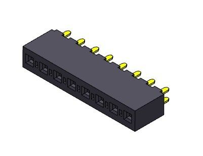 Weiblicher Reihe BAD-TYP 1 *2 PIN To 1*24PIN H=8.89mm des Titel-Verbindungsstück-3.96mm einzelner