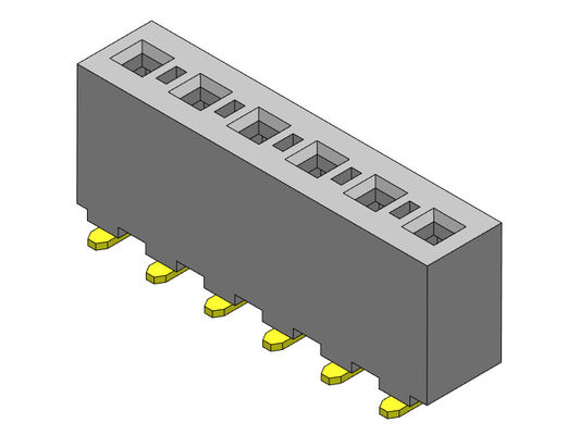 3.96mm Doppelreihe SMT-PWB-Titel-Verbindungsstück 2*2 PIN To 2*24PIN H 8.89mm