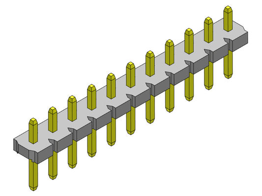 Reihen-Bad TYP 1 *2 PIN To 1*20PIN H=2.54MM Pin Header Connectors 5.08mm einzelner