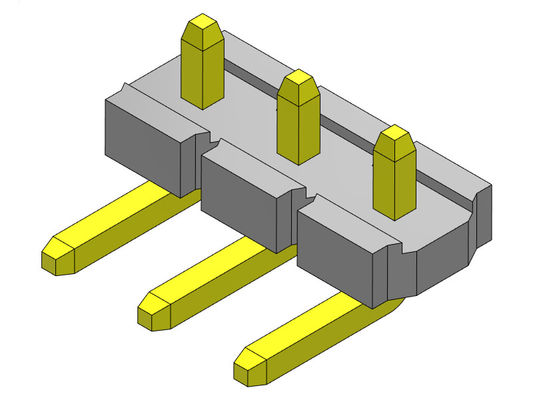 Einzelne Reihe Pin Header Connectors 5.08mm VORMONTIERTER TYP 1 *2 PIN To 1*20PIN H=2.54MM