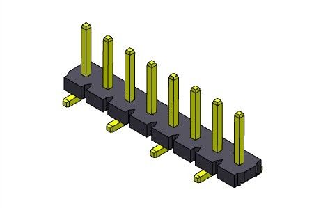 Reihe Pin Header Connectors 5.08mm einzelner SMT-TYP 1 *2 PIN To 1*20PIN H=2.54MM