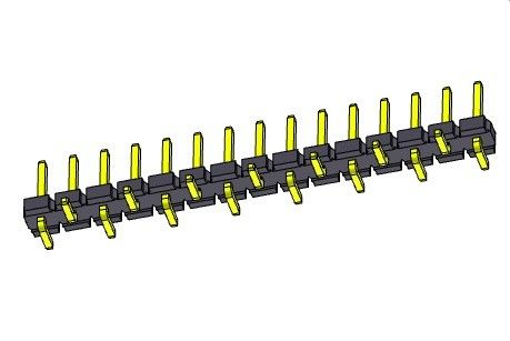 Reihe Pin Header Connectors 5.08mm einzelner SMT-TYP 1 *2 PIN To 1*20PIN H=2.54MM