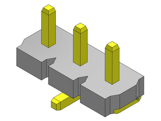 Reihe Pin Header Connectors 5.08mm einzelner SMT-TYP 1 *2 PIN To 1*20PIN H=2.54MM