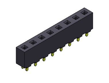 Weiblicher Reihe BAD-TYP 1 *2 PIN To 1*20PIN H=8.90mm des Titel-Verbindungsstück-5.08mm einzelner