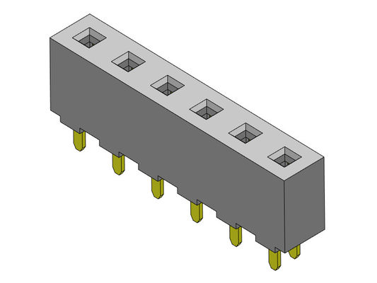 Weiblicher Reihe BAD-TYP 1 *2 PIN To 1*20PIN H=8.90mm des Titel-Verbindungsstück-5.08mm einzelner