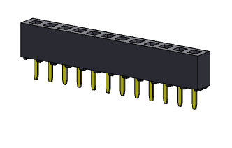 Weiblicher Reihen-Bad TYP 1 *2 PIN To 1*40PIN H=4.30mm des Titel-Verbindungsstück-2.00mm einzelner