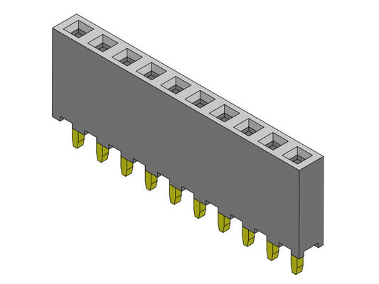 Weiblicher Reihen-Bad TYP 1 *2 PIN To 1*40PIN H=6.35mm des Titel-Verbindungsstück-2.00mm einzelner