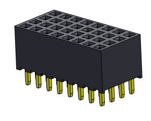 Weibliche Viererkabel-Reihen-Bad ART 4*2 PIN To 4*40PIN H=6.35mm des Titel-Verbindungsstück-2.00mm