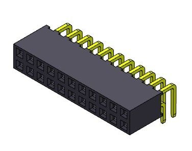 Doppelreihen-VORMONTIERTE Bad ART 2*2 PIN To 2*40 PIN Dip Connectors 2.00mm