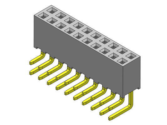 Doppelreihen-VORMONTIERTE Bad ART 2*2 PIN To 2*40 PIN Dip Connectors 2.00mm