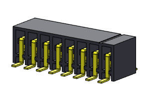 2.00mm Pin Header Connectors Dual Row Seiteneintritt SMT-ART - 2 *2 PIN To 2*25PIN